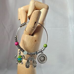 Beachy Coastal Charm Bracelet